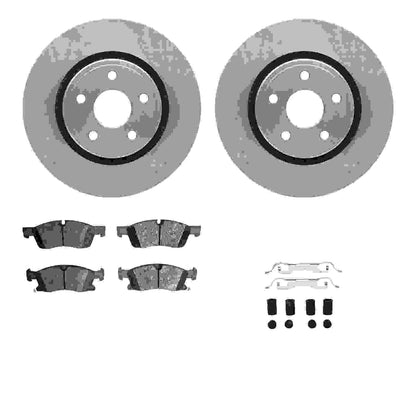 Dynamic Friction Company Disc Brake Kit 6612-42017