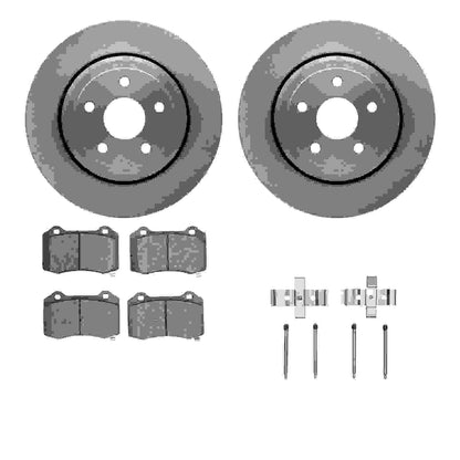 Dynamic Friction Company Disc Brake Kit 6612-42022