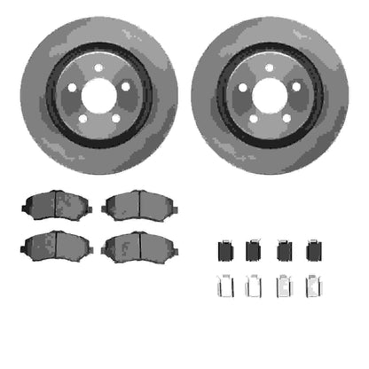 Dynamic Friction Company Disc Brake Kit 6612-42045