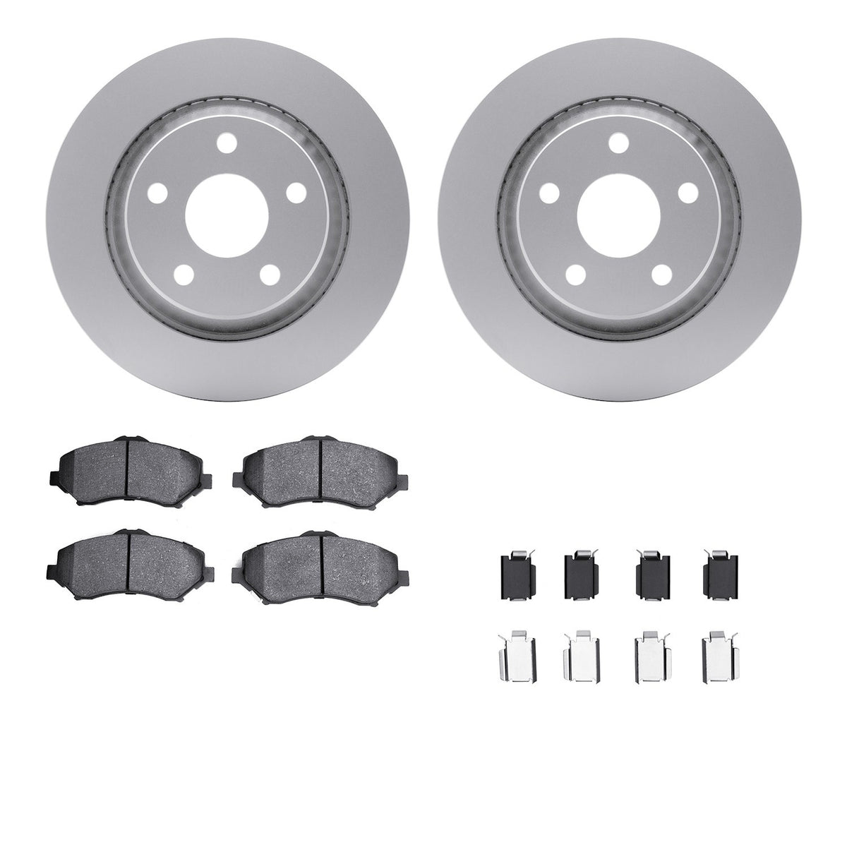 Dynamic Friction Company Disc Brake Kit 6612-42053