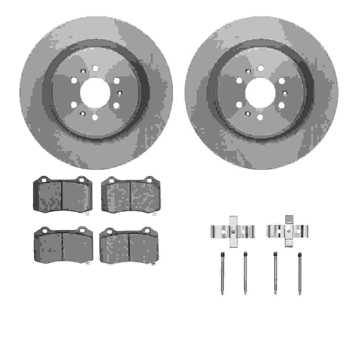 Dynamic Friction Company Disc Brake Kit 6612-46021