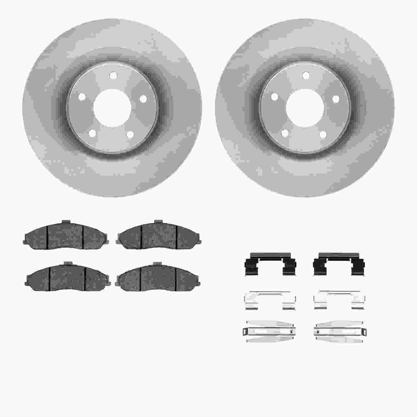 Dynamic Friction Company Disc Brake Kit 6612-46038