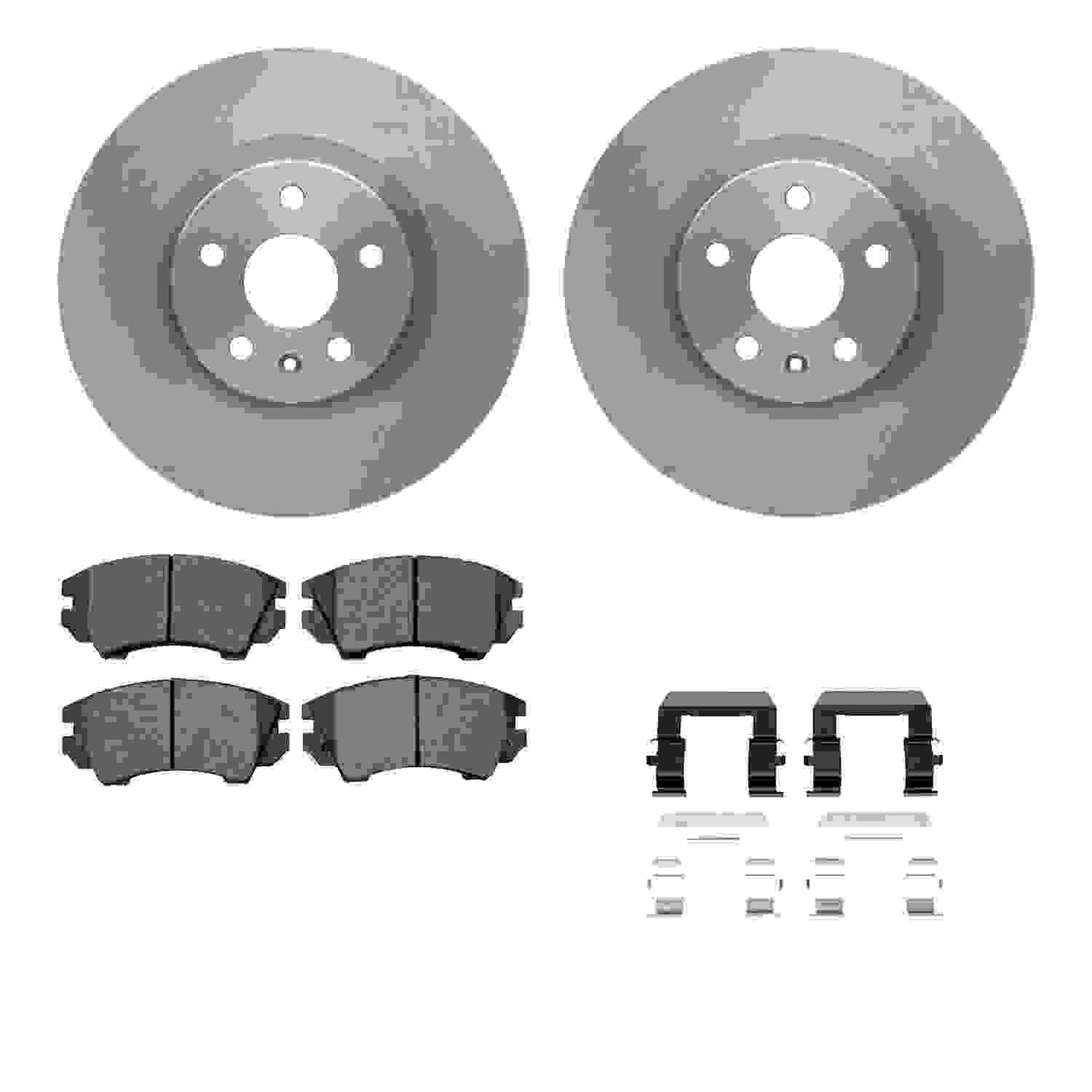 Dynamic Friction Company Disc Brake Kit 6612-46059