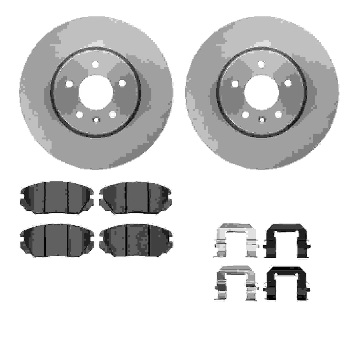 Dynamic Friction Company Disc Brake Kit 6612-46089