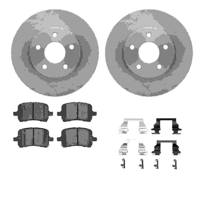 Dynamic Friction Company Disc Brake Kit 6612-47019