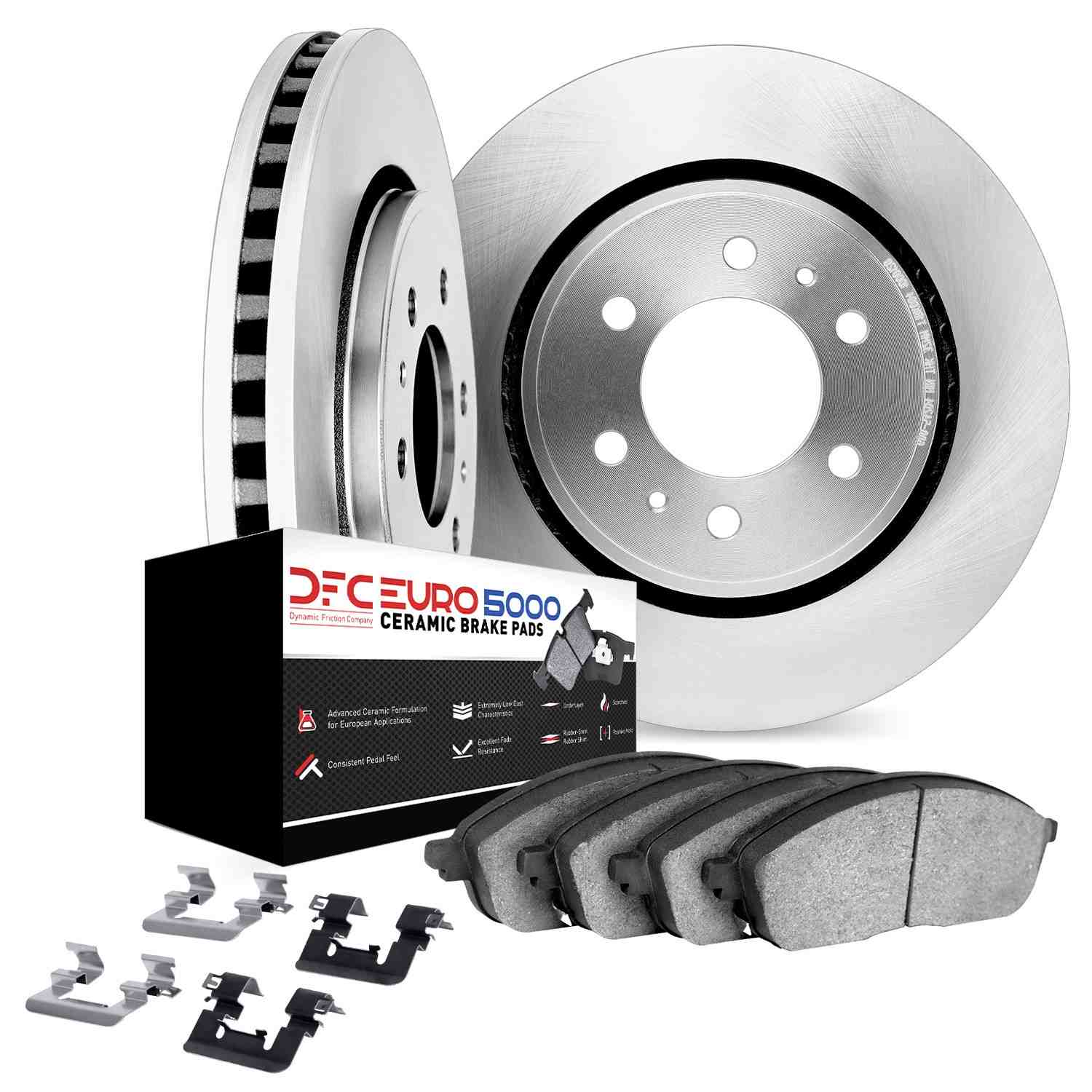 Dynamic Friction Company Disc Brake Kit 6612-47058