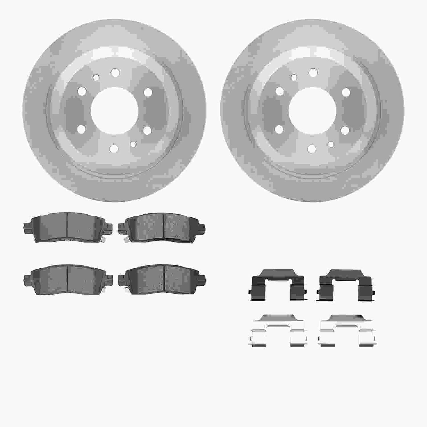 Dynamic Friction Company Disc Brake Kit 6612-48011