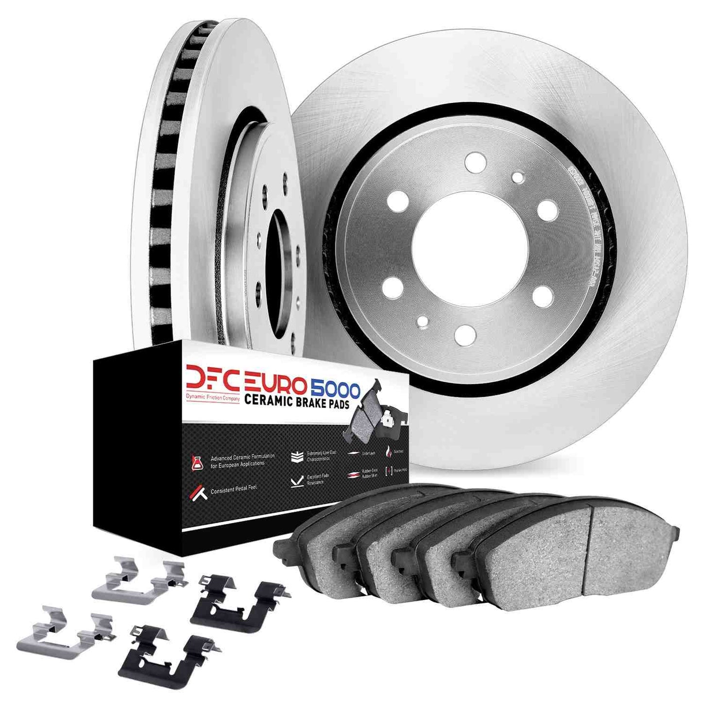 Dynamic Friction Company Disc Brake Kit 6612-48027