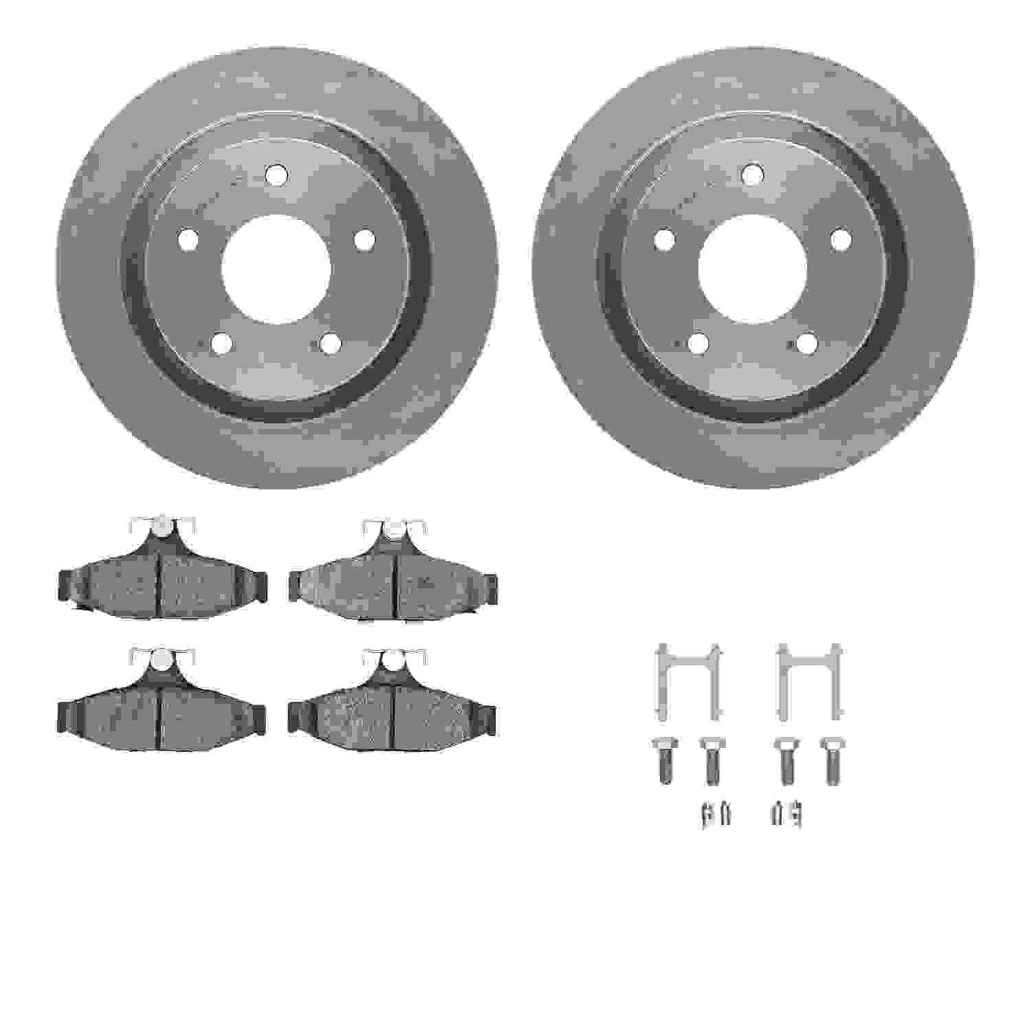 Dynamic Friction Company Disc Brake Kit 6612-52003
