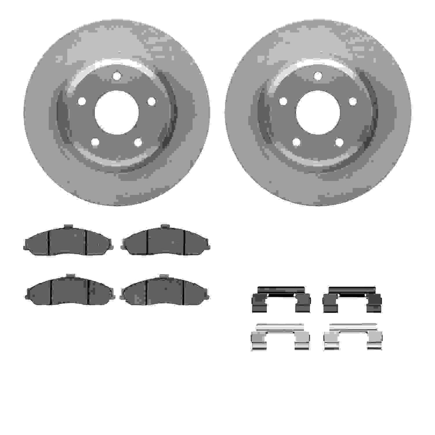 Dynamic Friction Company Disc Brake Kit 6612-52011