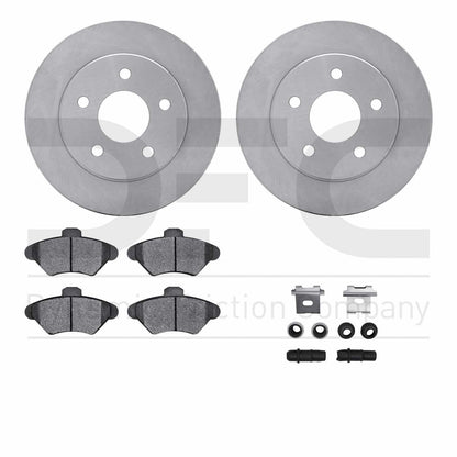 Dynamic Friction Company Disc Brake Kit 6612-54011