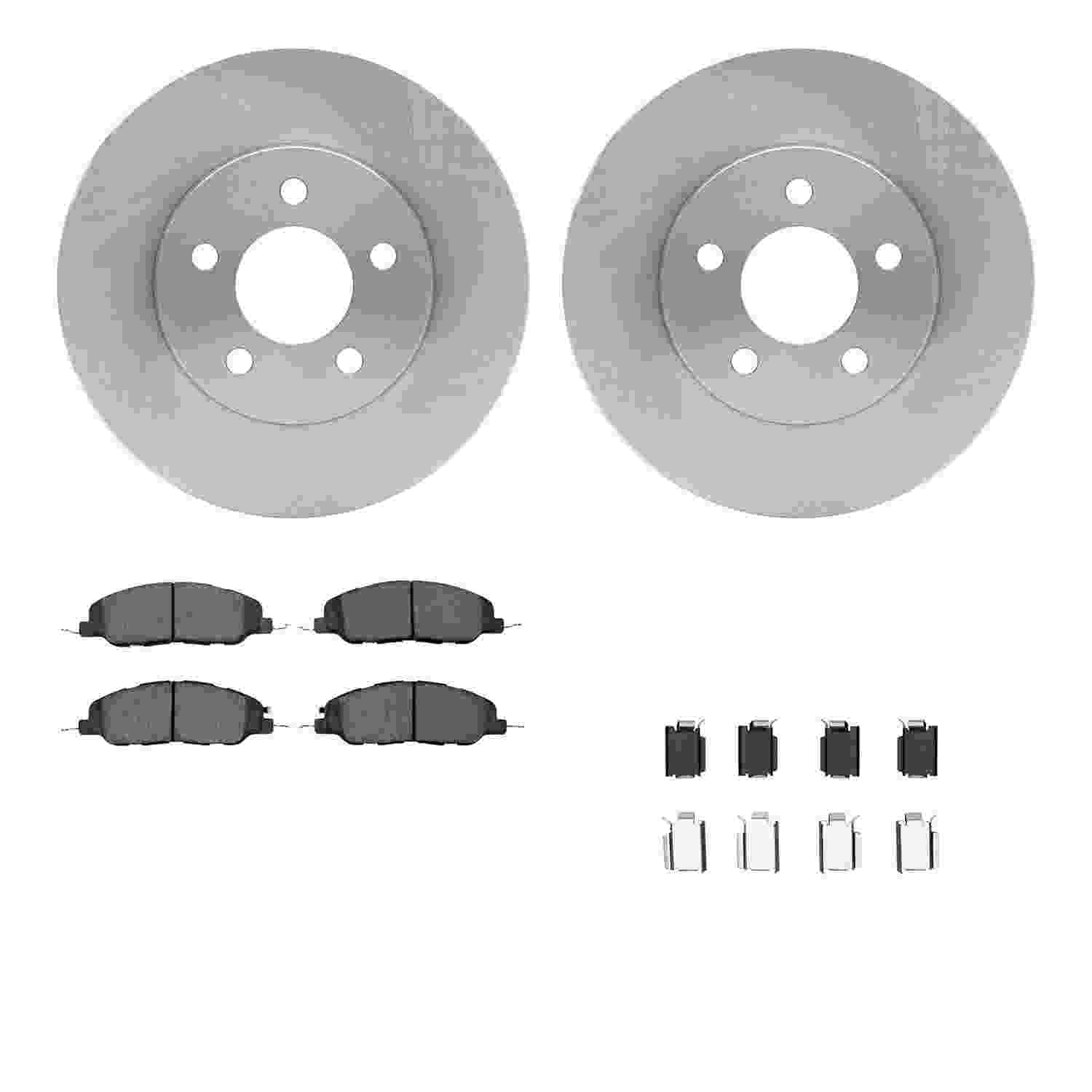 Dynamic Friction Company Disc Brake Kit 6612-54035