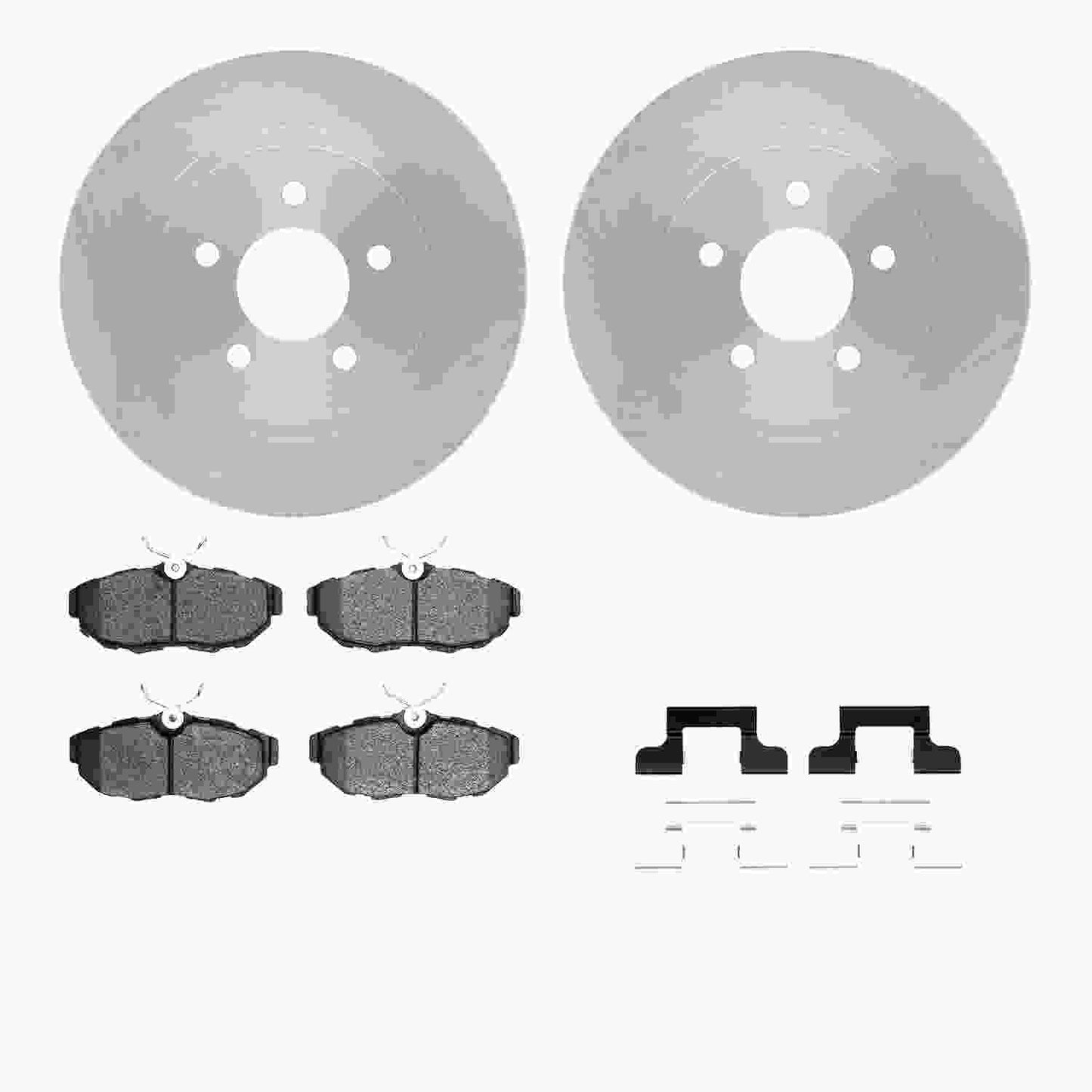 Dynamic Friction Company Disc Brake Kit 6612-54046