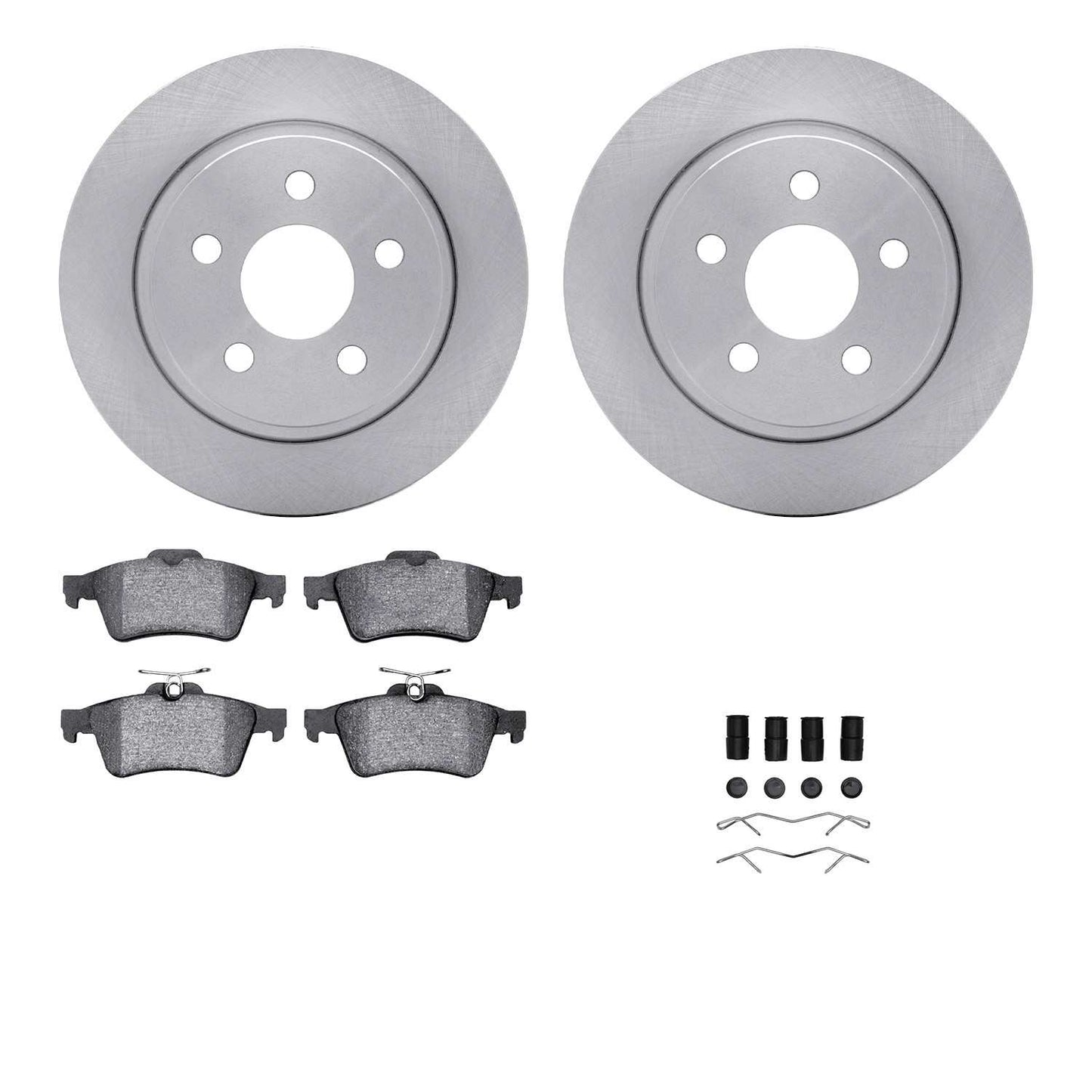 Dynamic Friction Company Disc Brake Kit 6612-54117