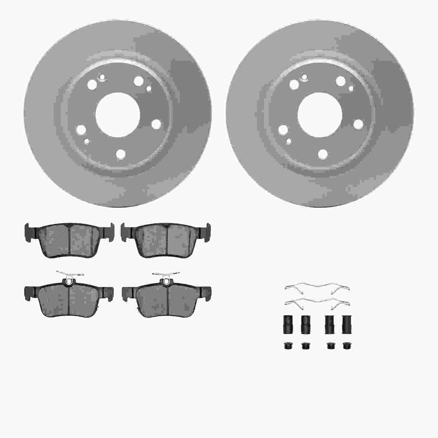 Dynamic Friction Company Disc Brake Kit 6612-59038