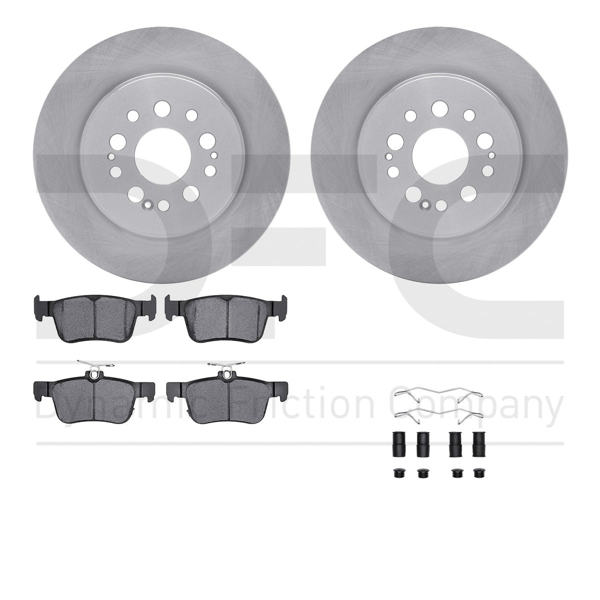 Dynamic Friction Company Disc Brake Kit 6612-59042