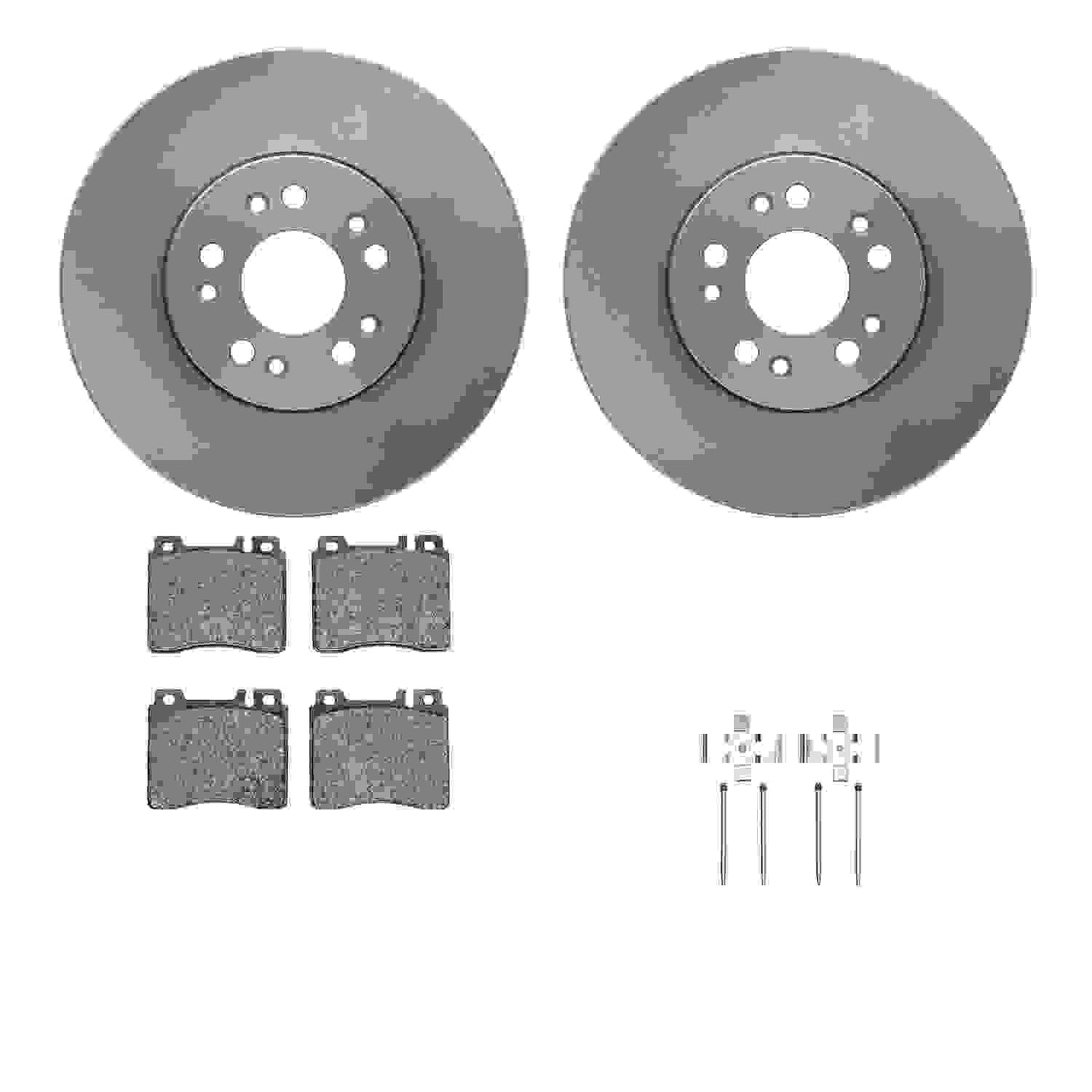Dynamic Friction Company Disc Brake Kit 6612-63167