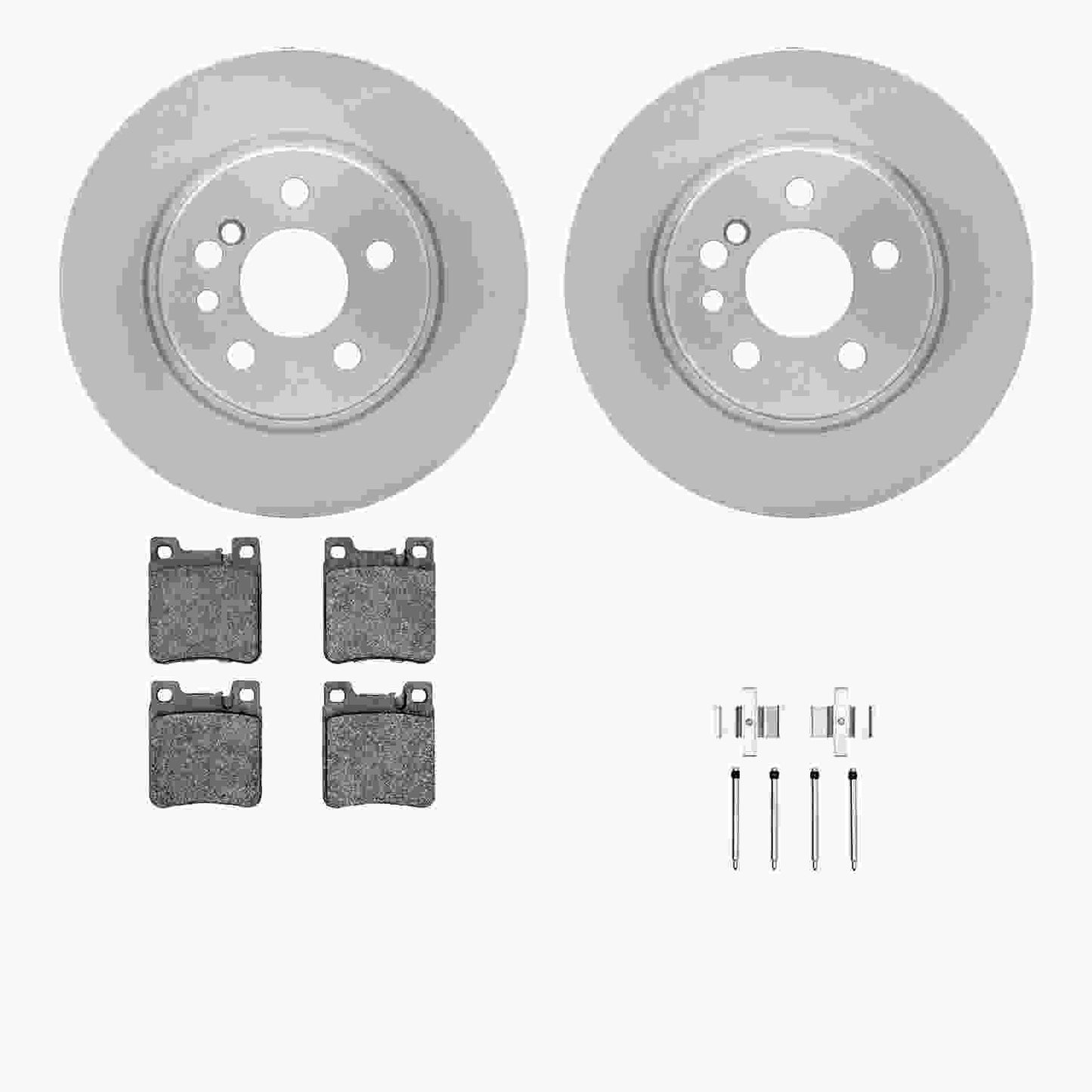 Dynamic Friction Company Disc Brake Kit 6612-63171