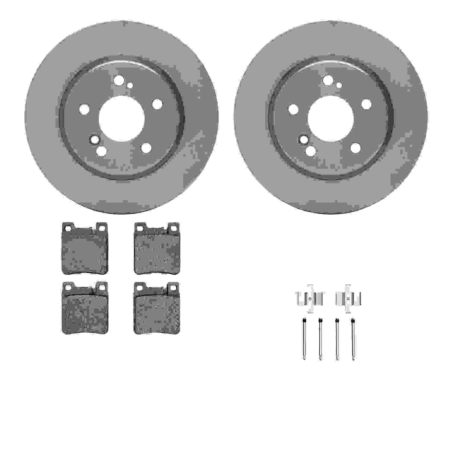 Dynamic Friction Company Disc Brake Kit 6612-63197