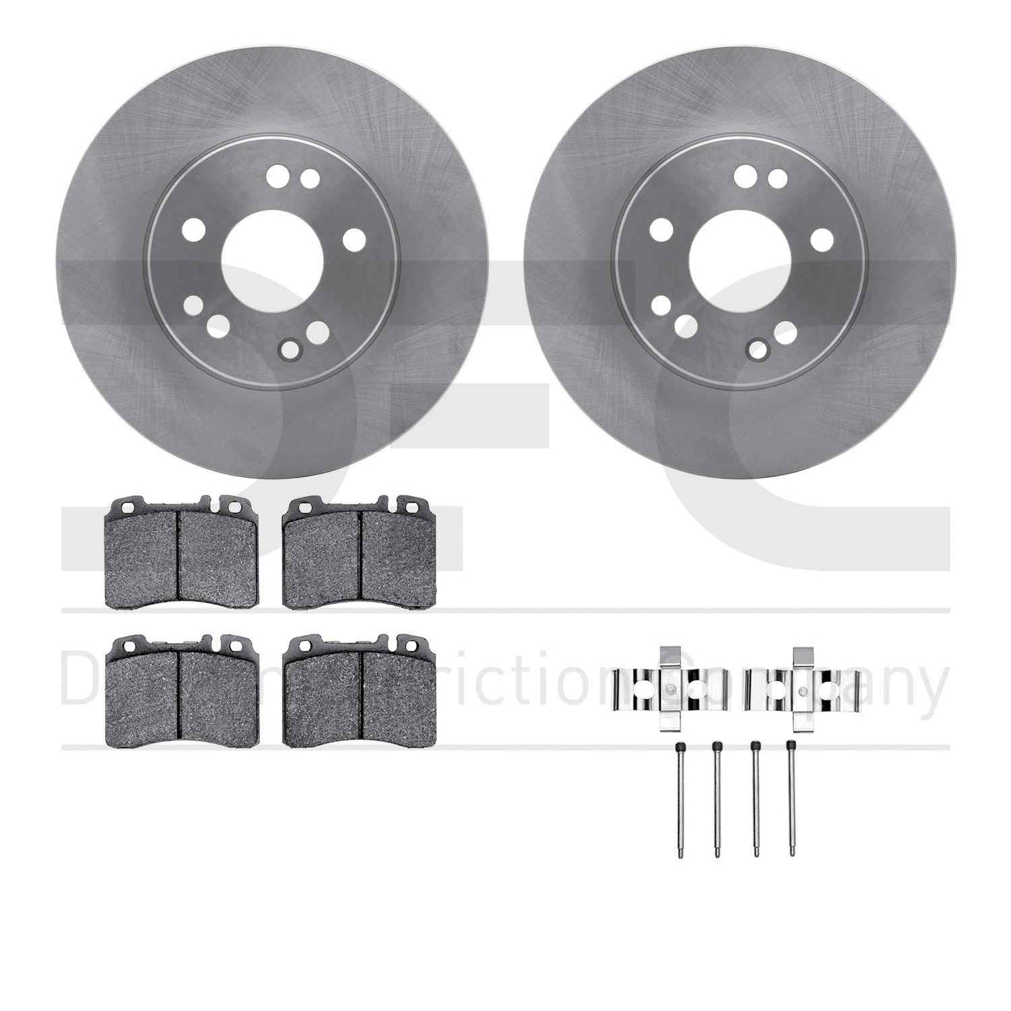 Dynamic Friction Company Disc Brake Kit 6612-63201