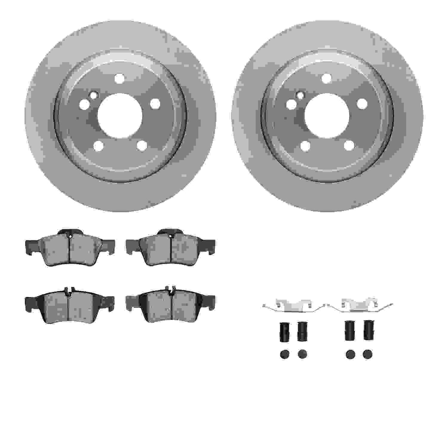 Dynamic Friction Company Disc Brake Kit 6612-63304