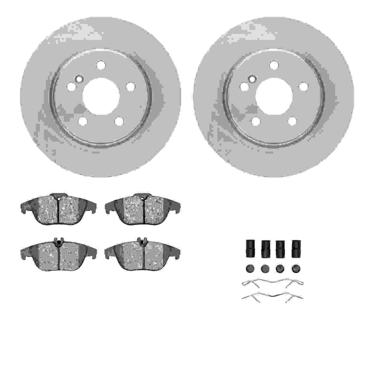 Dynamic Friction Company Disc Brake Kit 6612-63343