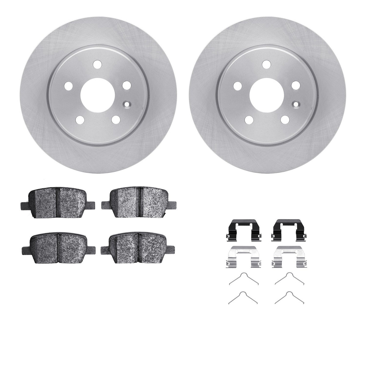 Dynamic Friction Company Disc Brake Kit 6612-65077