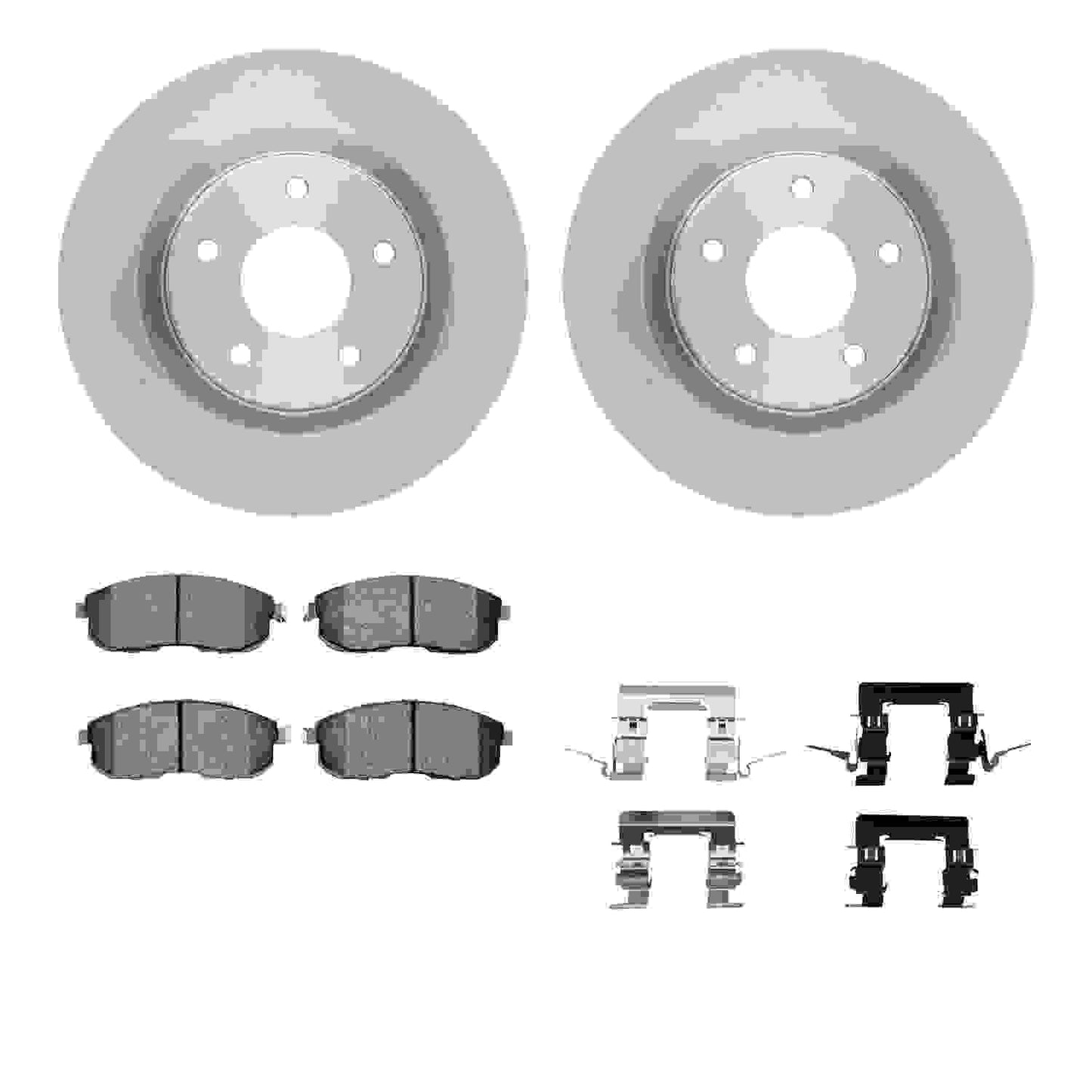 Dynamic Friction Company Disc Brake Kit 6612-67055