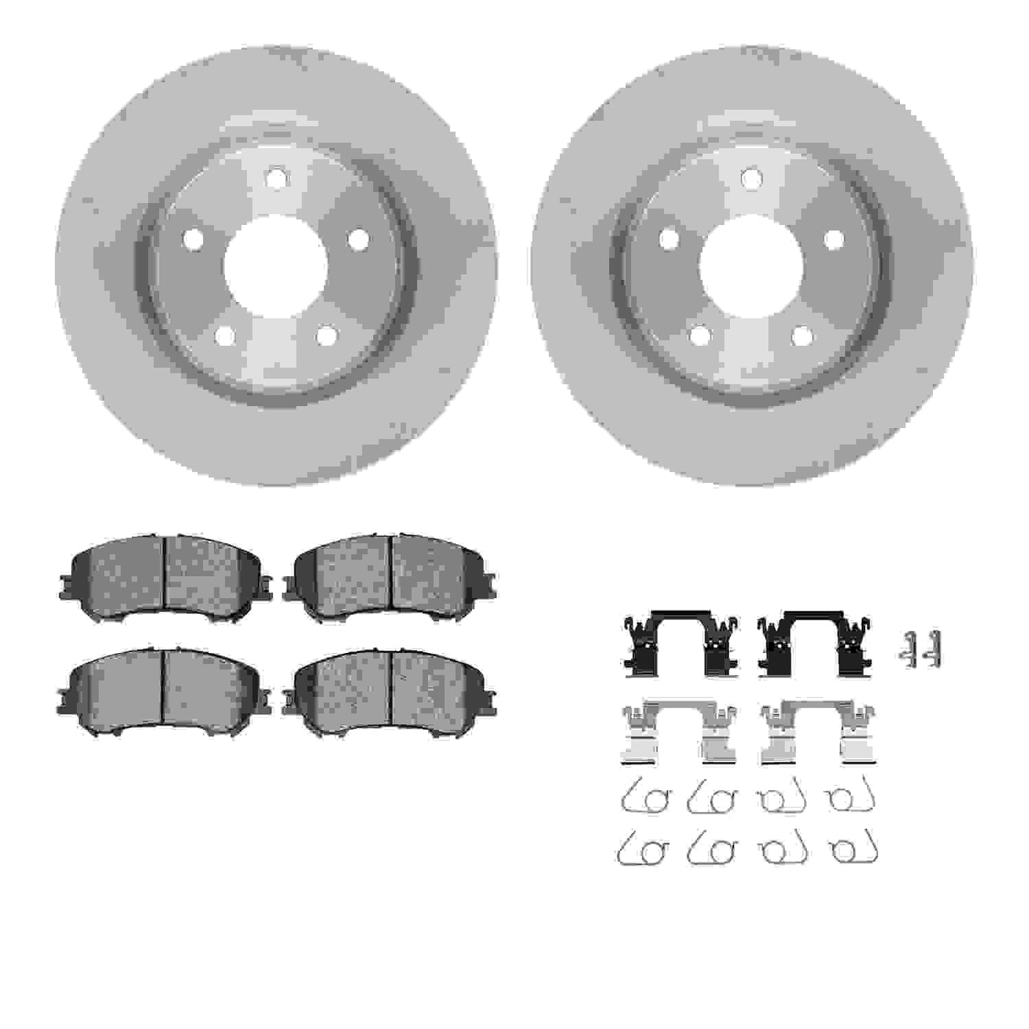 Dynamic Friction Company Disc Brake Kit 6612-67059
