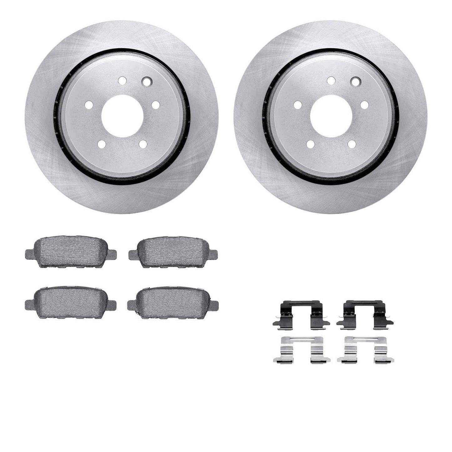 Dynamic Friction Company Disc Brake Kit 6612-68015