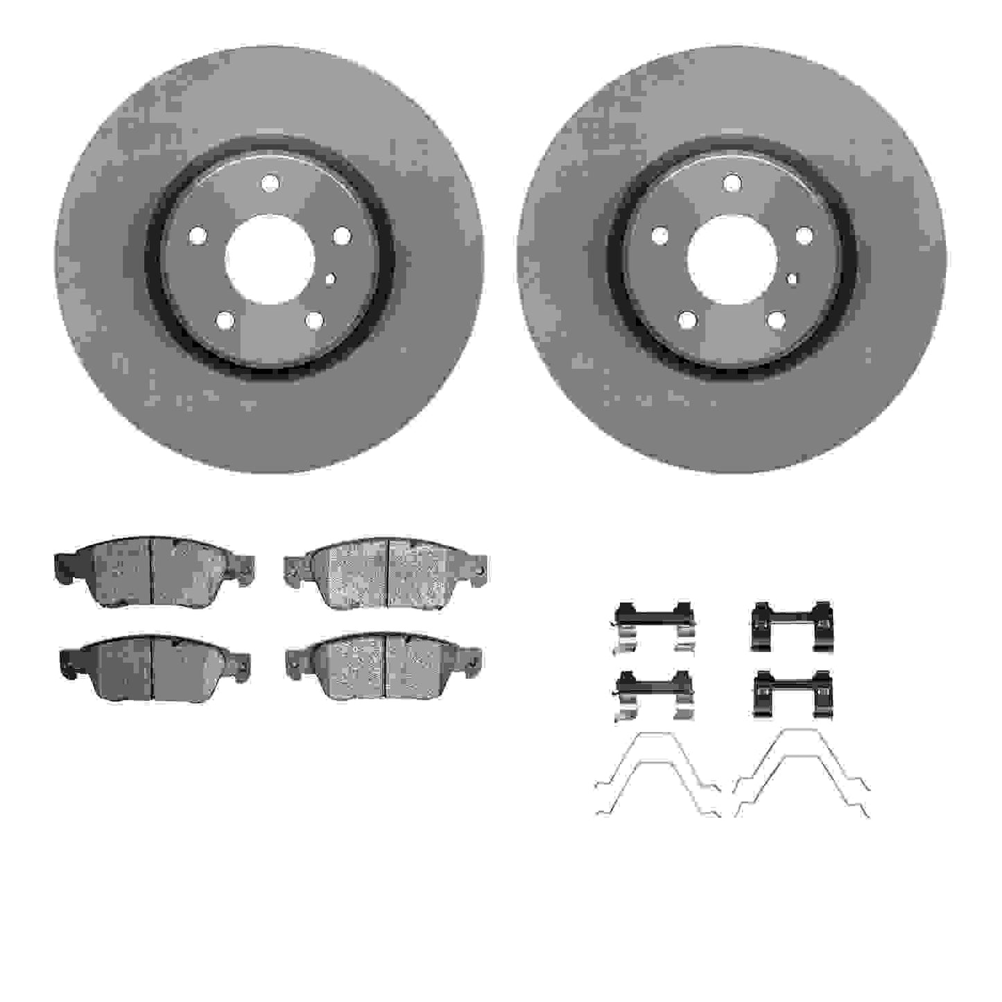 Dynamic Friction Company Disc Brake Kit 6612-68019