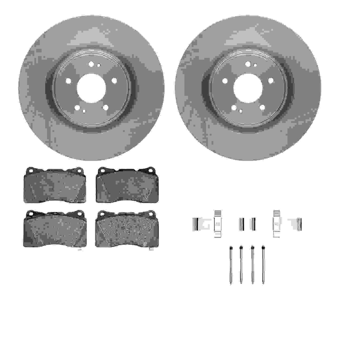 Dynamic Friction Company Disc Brake Kit 6612-72015