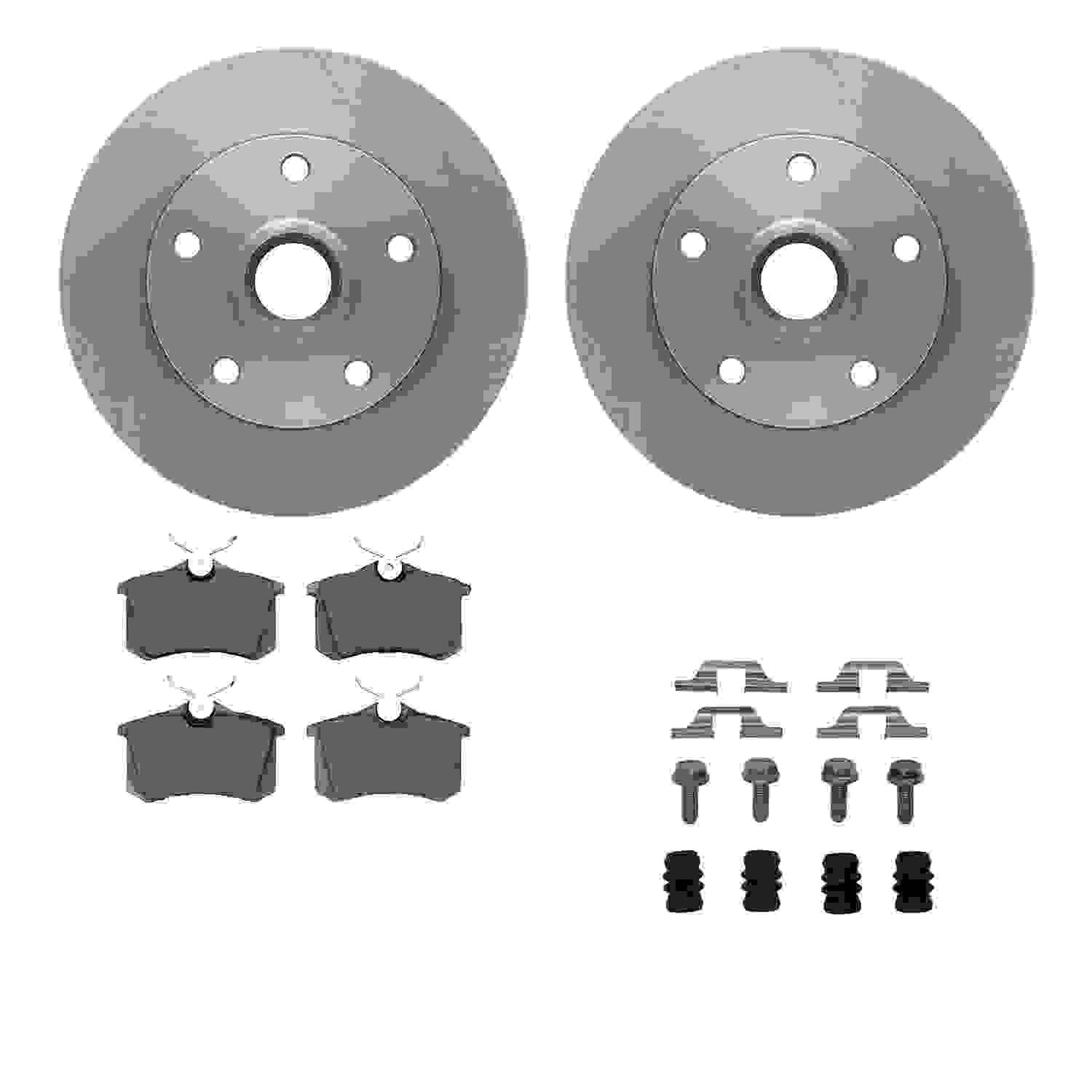 Dynamic Friction Company Disc Brake Kit 6612-73079
