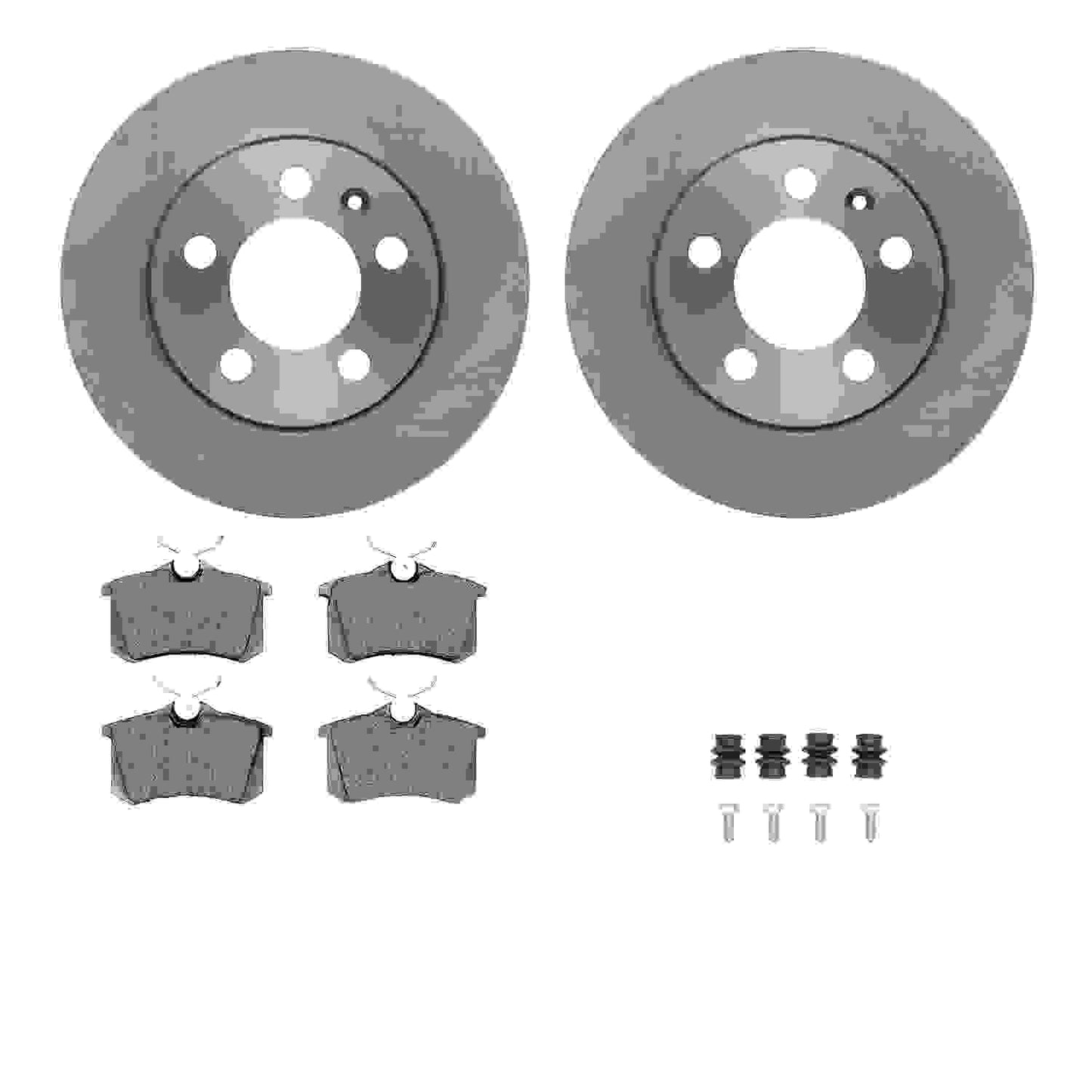 Dynamic Friction Company Disc Brake Kit 6612-73111