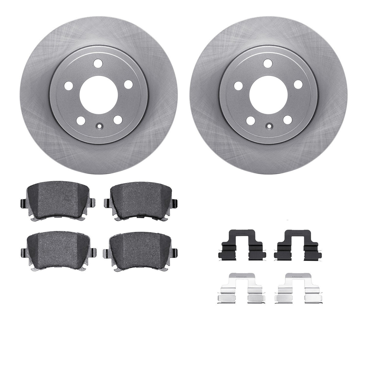 Dynamic Friction Company Disc Brake Kit 6612-73148