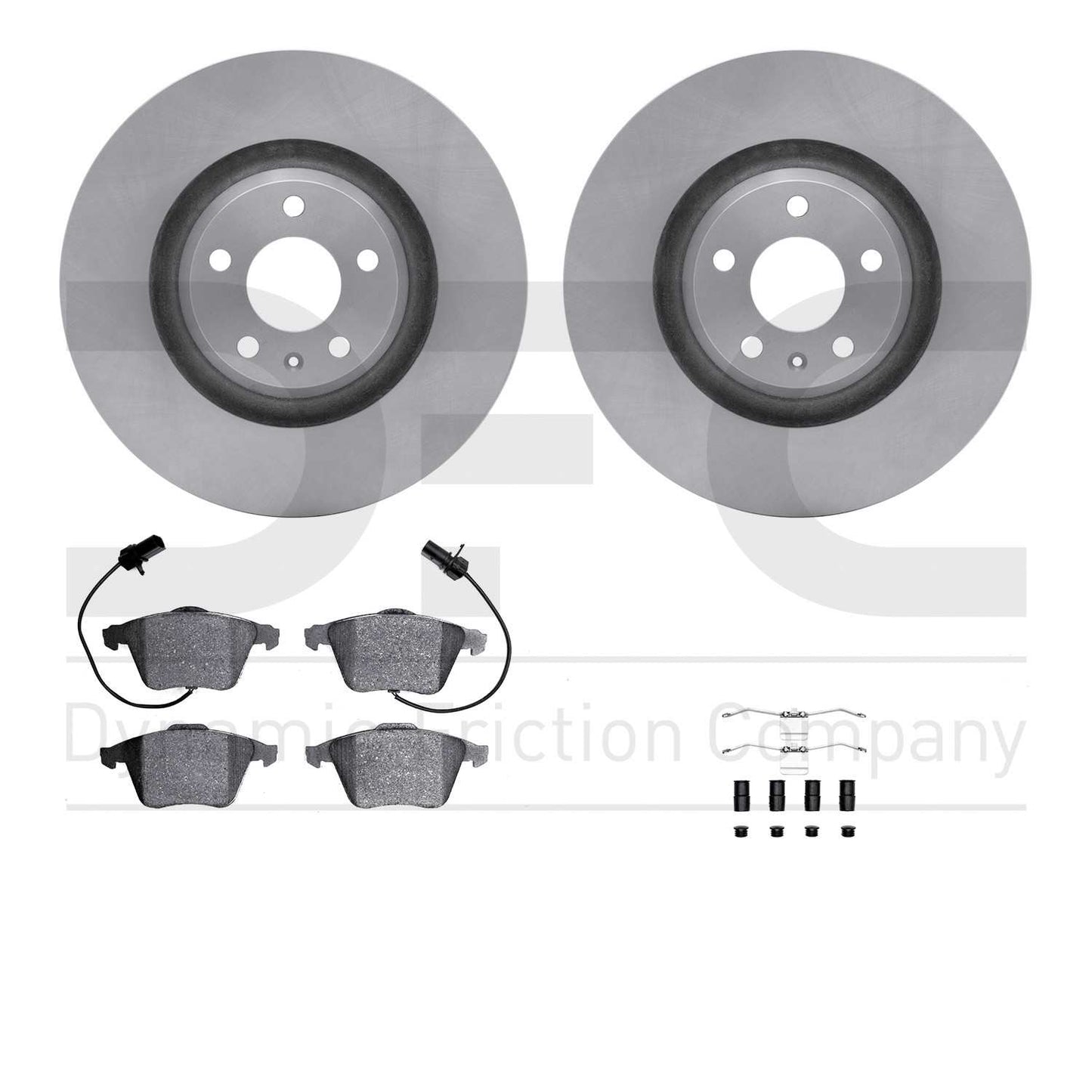 Dynamic Friction Company Disc Brake Kit 6612-73152