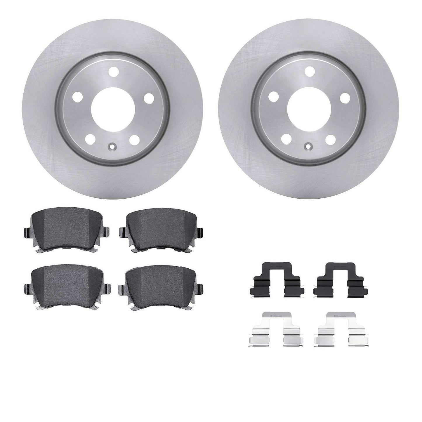 Dynamic Friction Company Disc Brake Kit 6612-73201