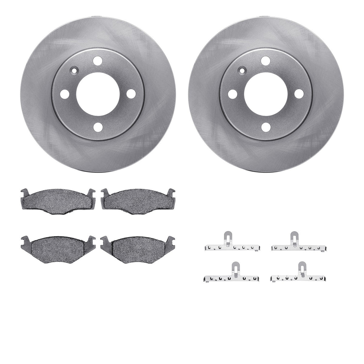 Dynamic Friction Company Disc Brake Kit 6612-74014