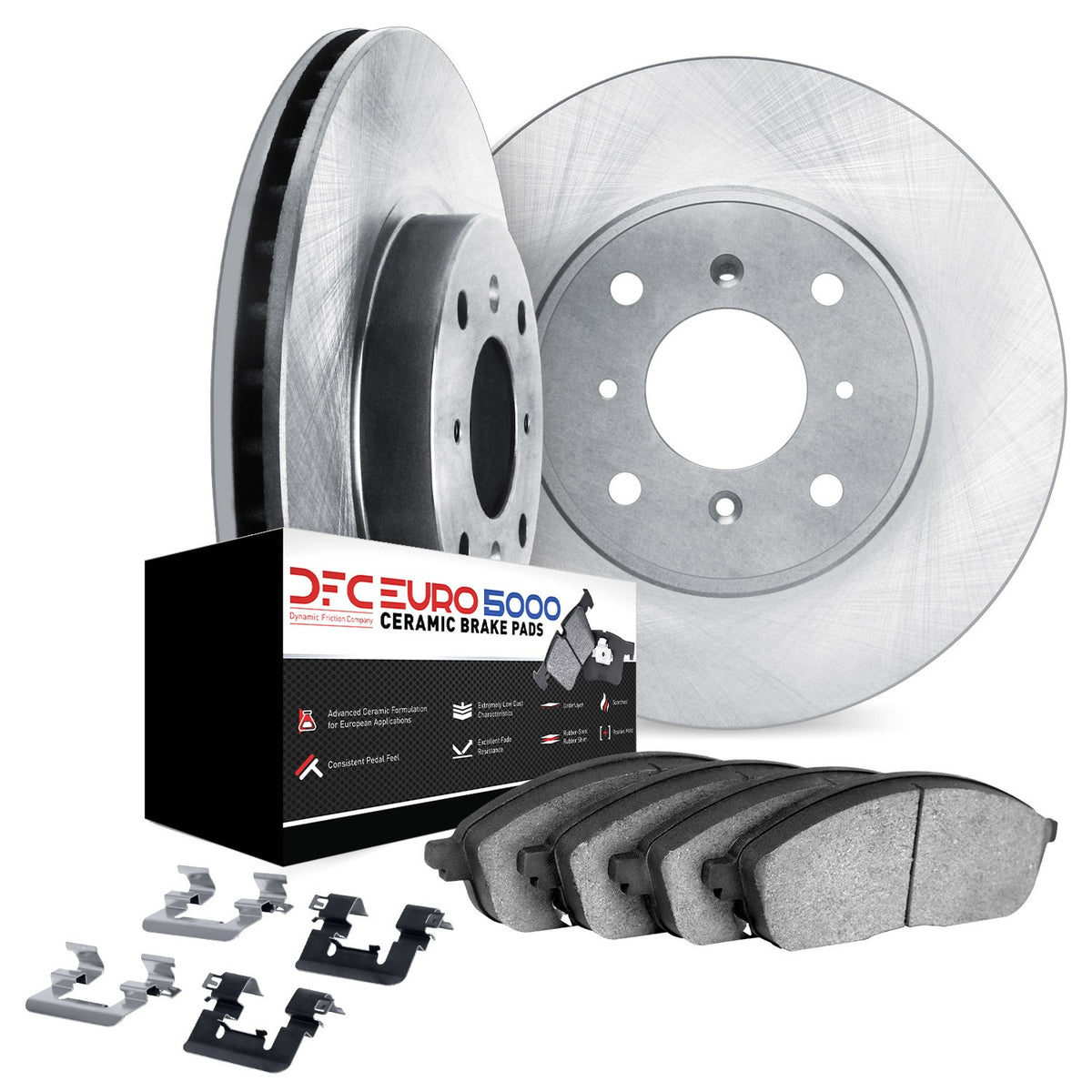 Dynamic Friction Company Disc Brake Kit 6612-74014