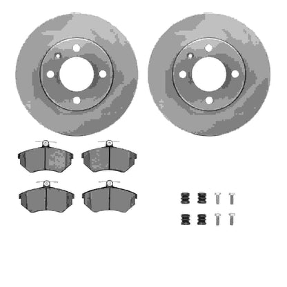Dynamic Friction Company Disc Brake Kit 6612-74015