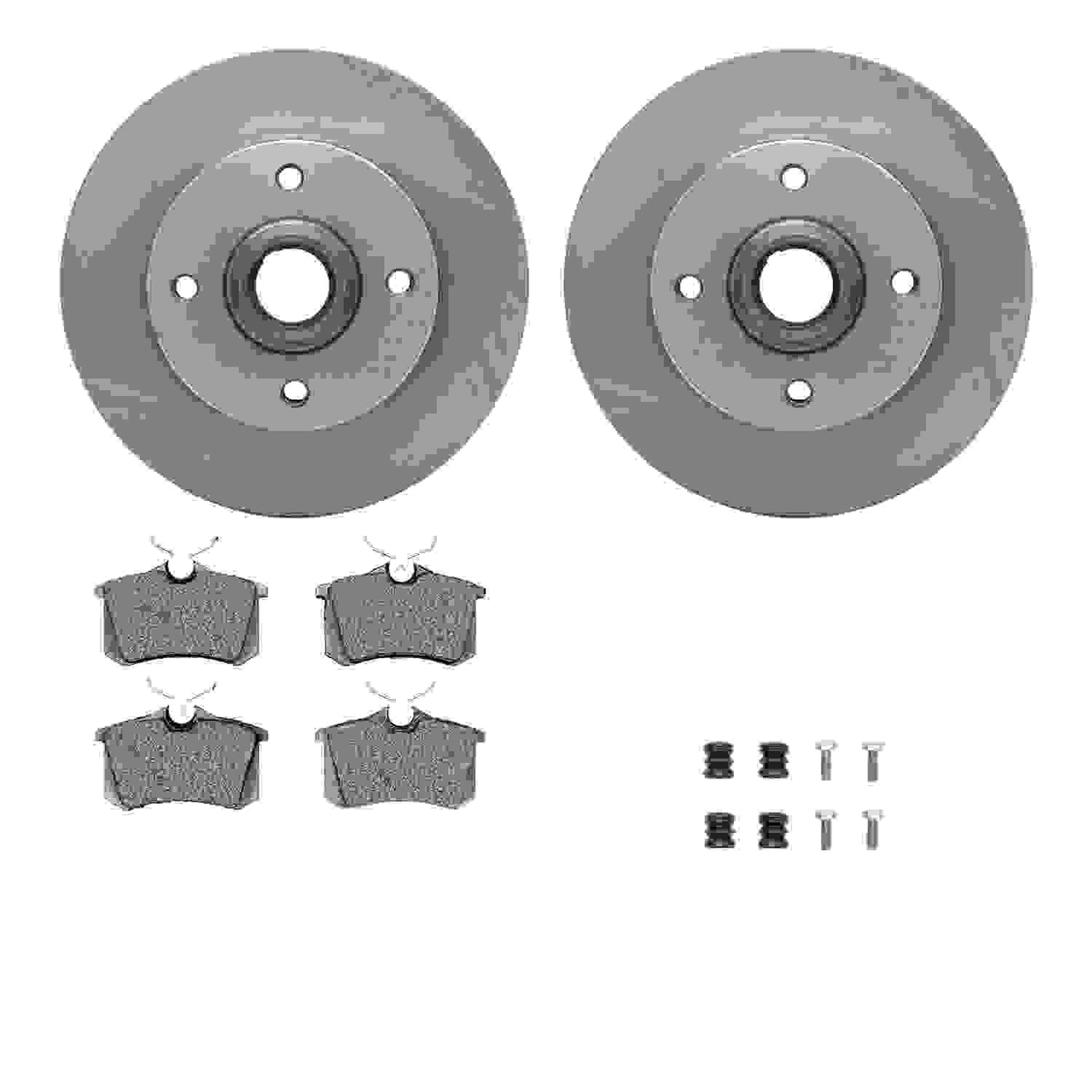 Dynamic Friction Company Disc Brake Kit 6612-74022