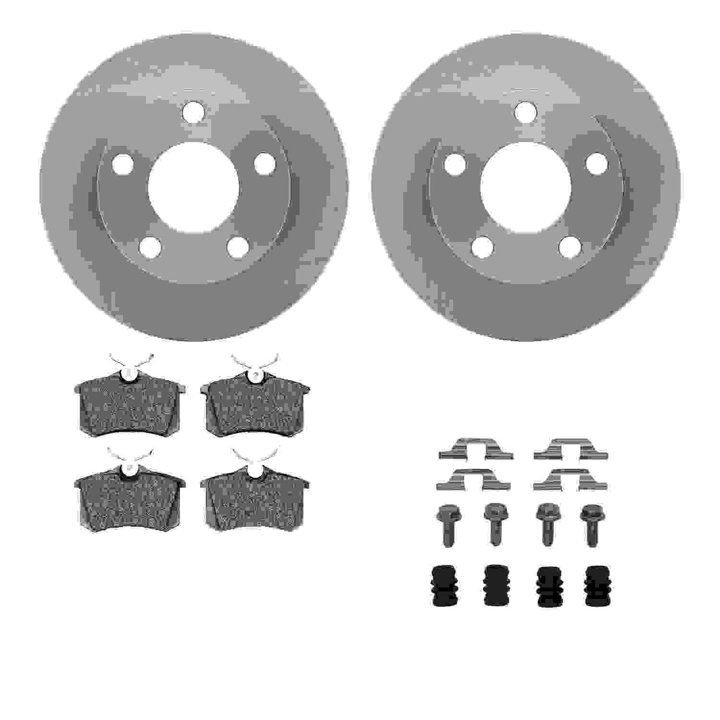 Dynamic Friction Company Disc Brake Kit 6612-74054