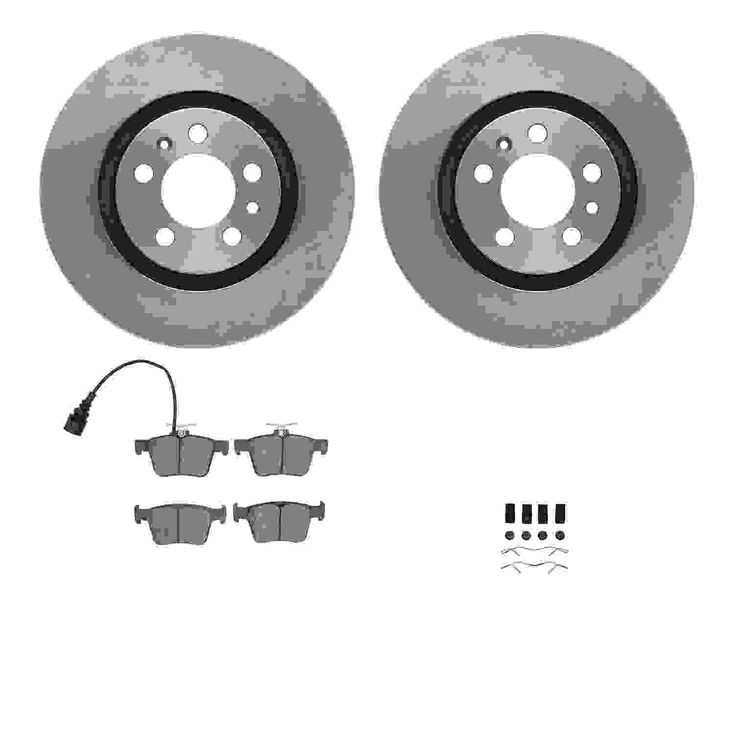 Dynamic Friction Company Disc Brake Kit 6612-74148