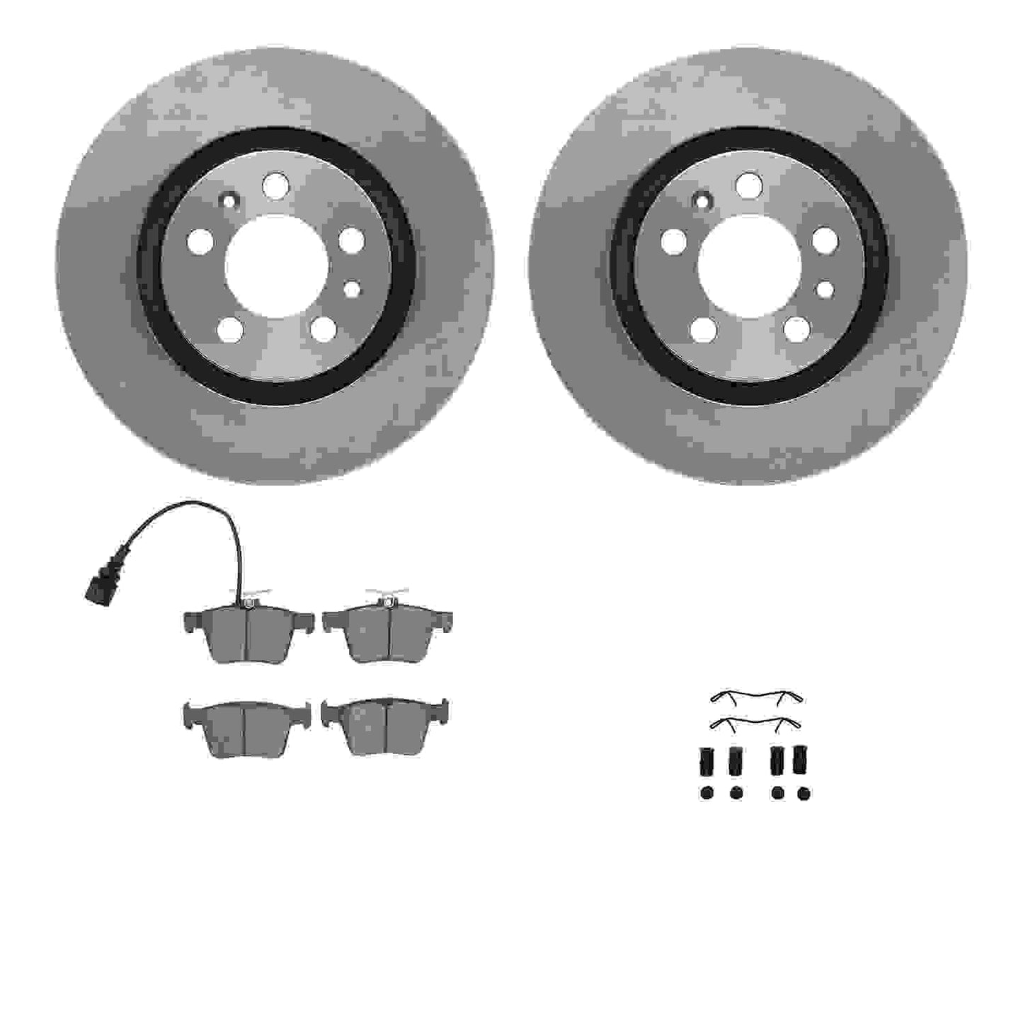 Dynamic Friction Company Disc Brake Kit 6612-74149