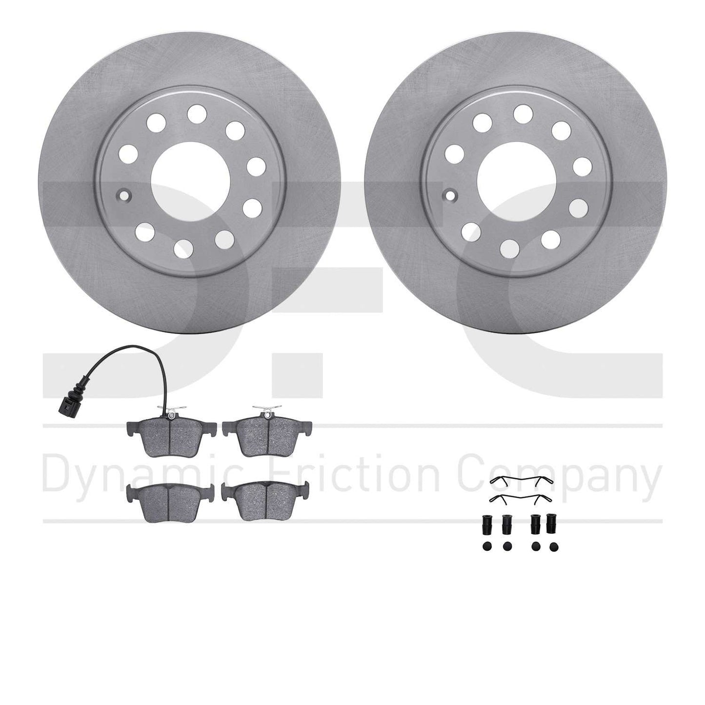 Dynamic Friction Company Disc Brake Kit 6612-74230