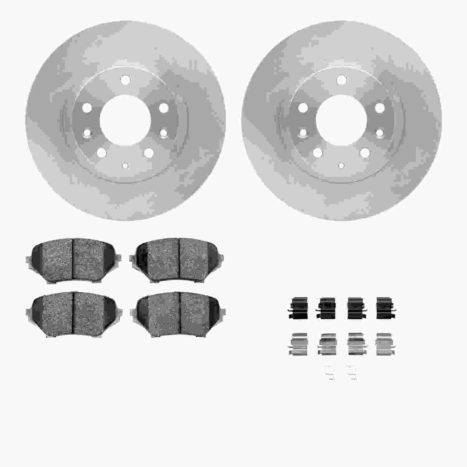 Dynamic Friction Company Disc Brake Kit 6612-80015