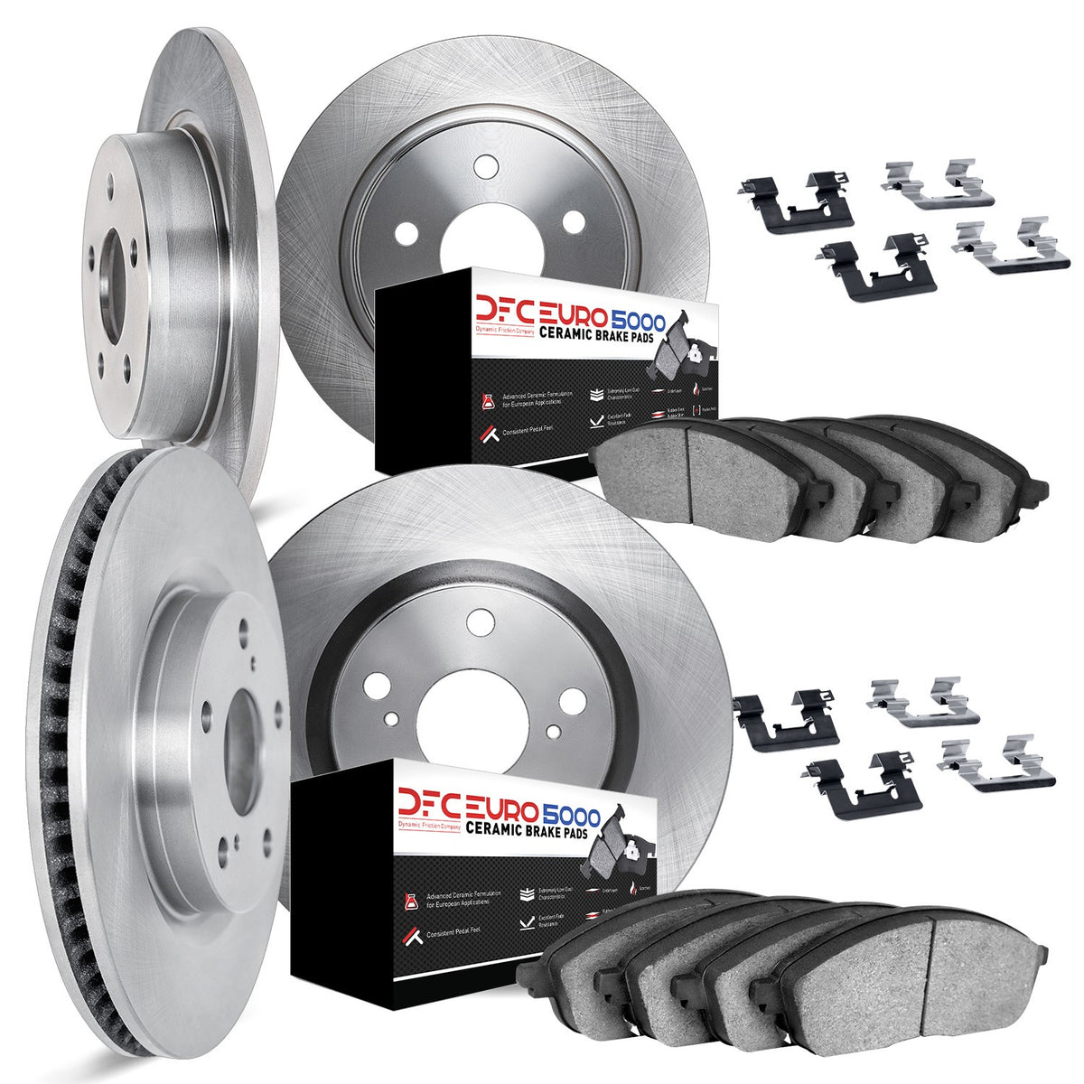 Dynamic Friction Company Disc Brake Kit 6614-10231