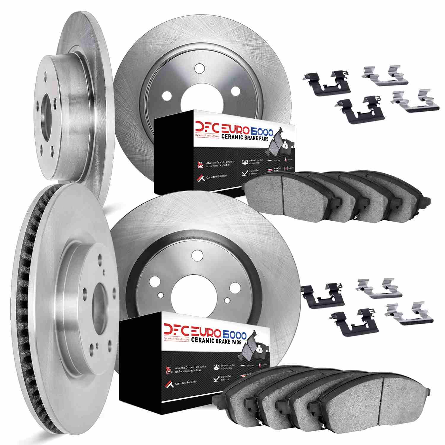 Dynamic Friction Company Disc Brake Kit 6614-10482