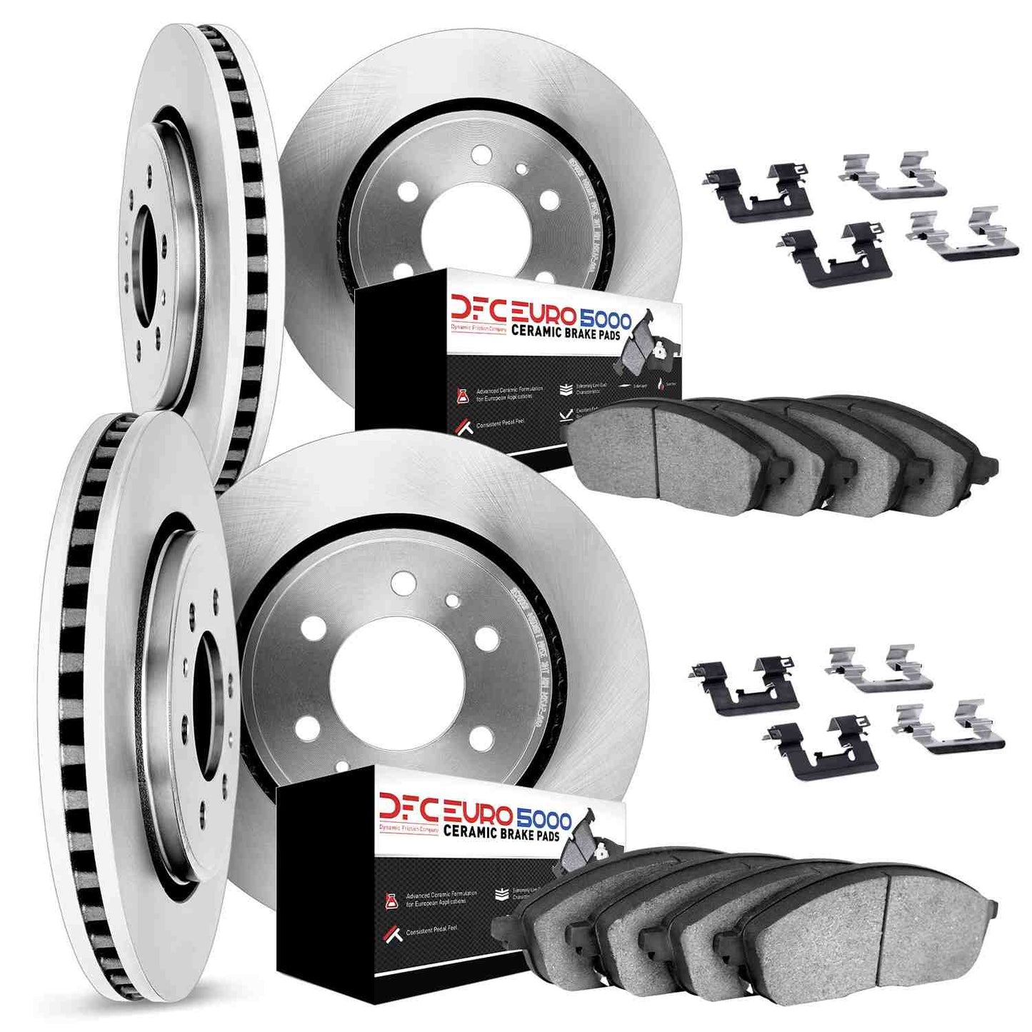 Dynamic Friction Company Disc Brake Kit 6614-11338