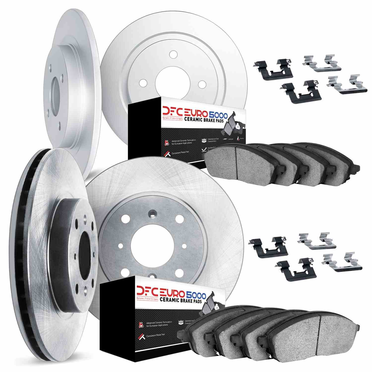 Dynamic Friction Company Disc Brake Kit 6614-20000